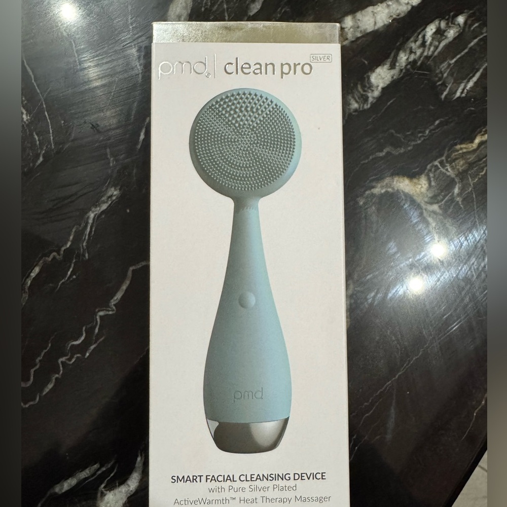 PMD SonicGlow Facial Device with Silver Accents